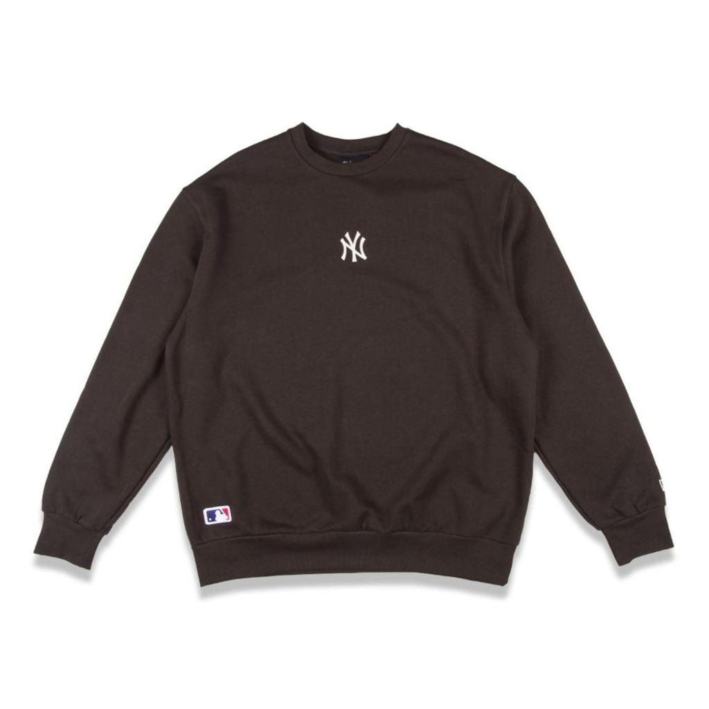 Blusão de Moletom New Era Fleece Tops New York Yankees MLB Masculino