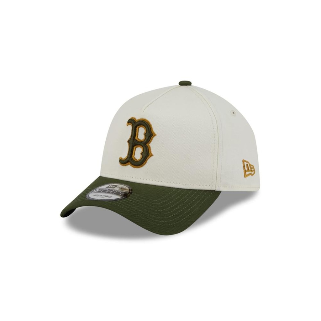 Bone New Era 9FORTY A-FRAME SNAPBACK Boston Red Sox Masculino