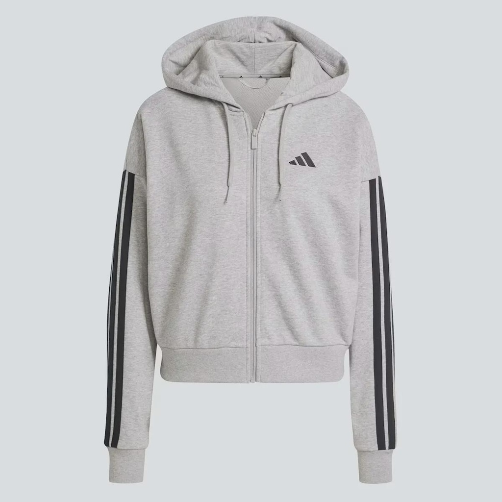 Imagem 5 do produto Jaqueta Adidas 3 Stripes com Capuz Feminina
