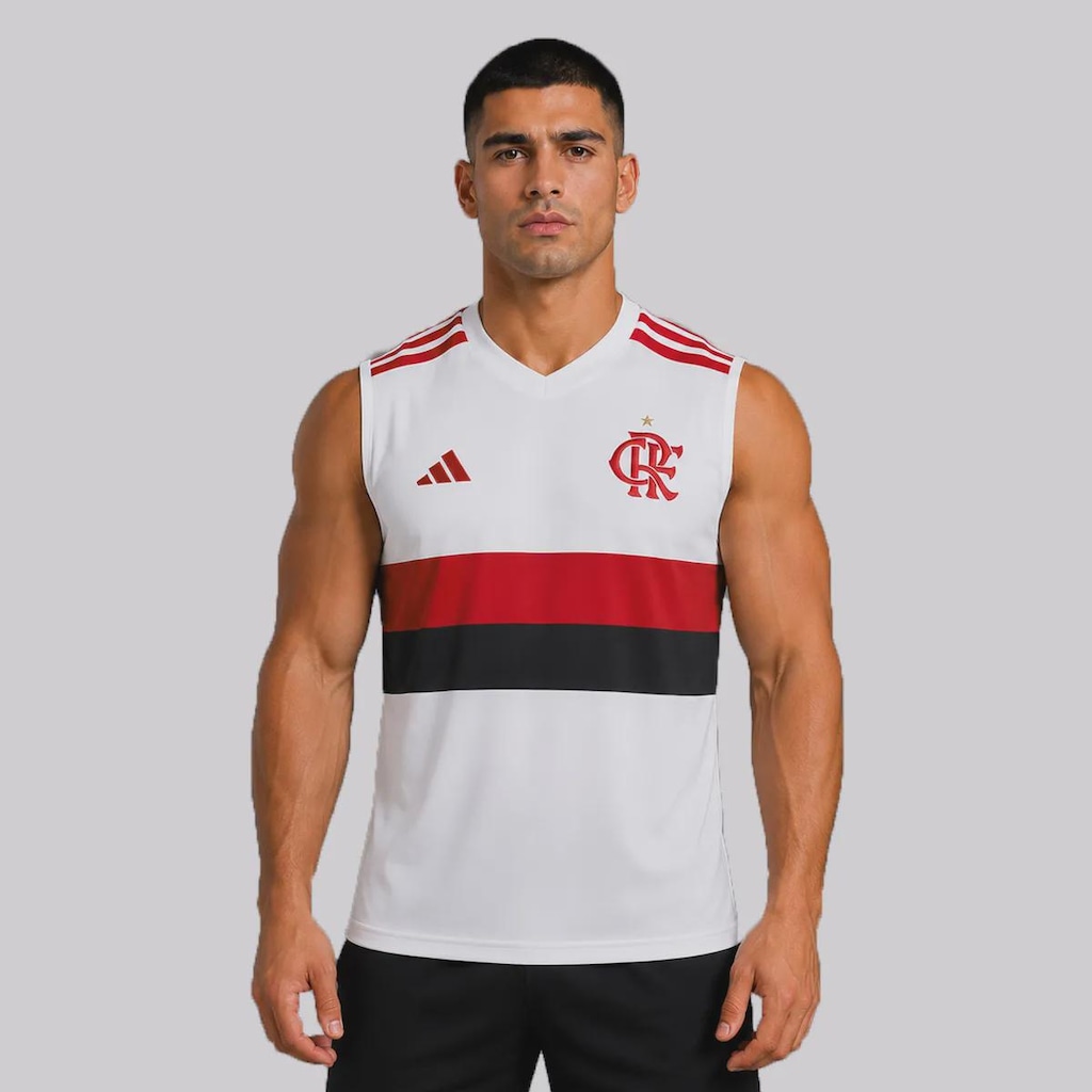 Caiseta Regata Adidas Flamengo II 26/27 Masculina