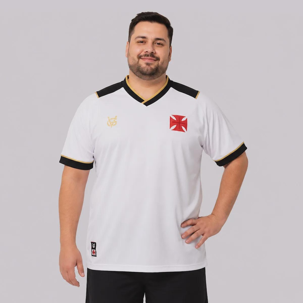 Camisa Vasco Nobre Cruz Plus Size Masculina