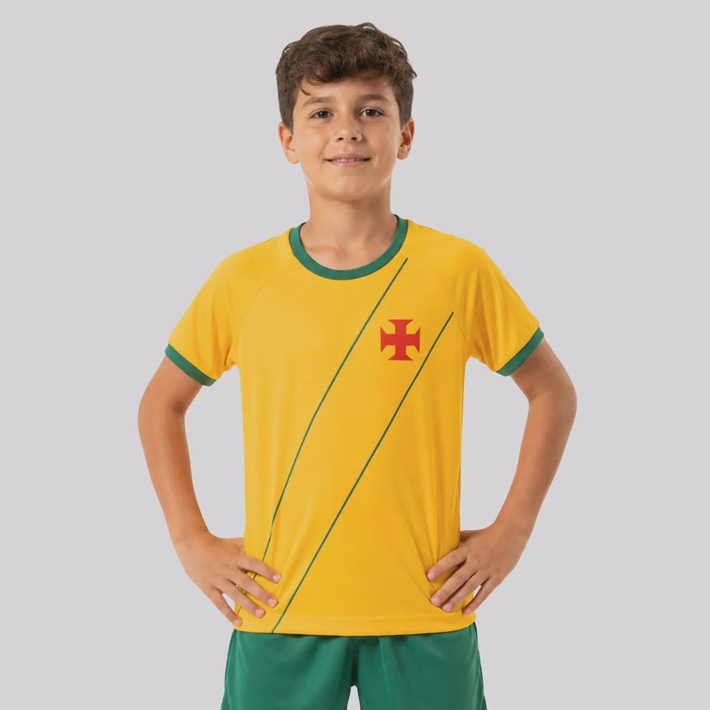 Camisa Vasco Folha Infantil