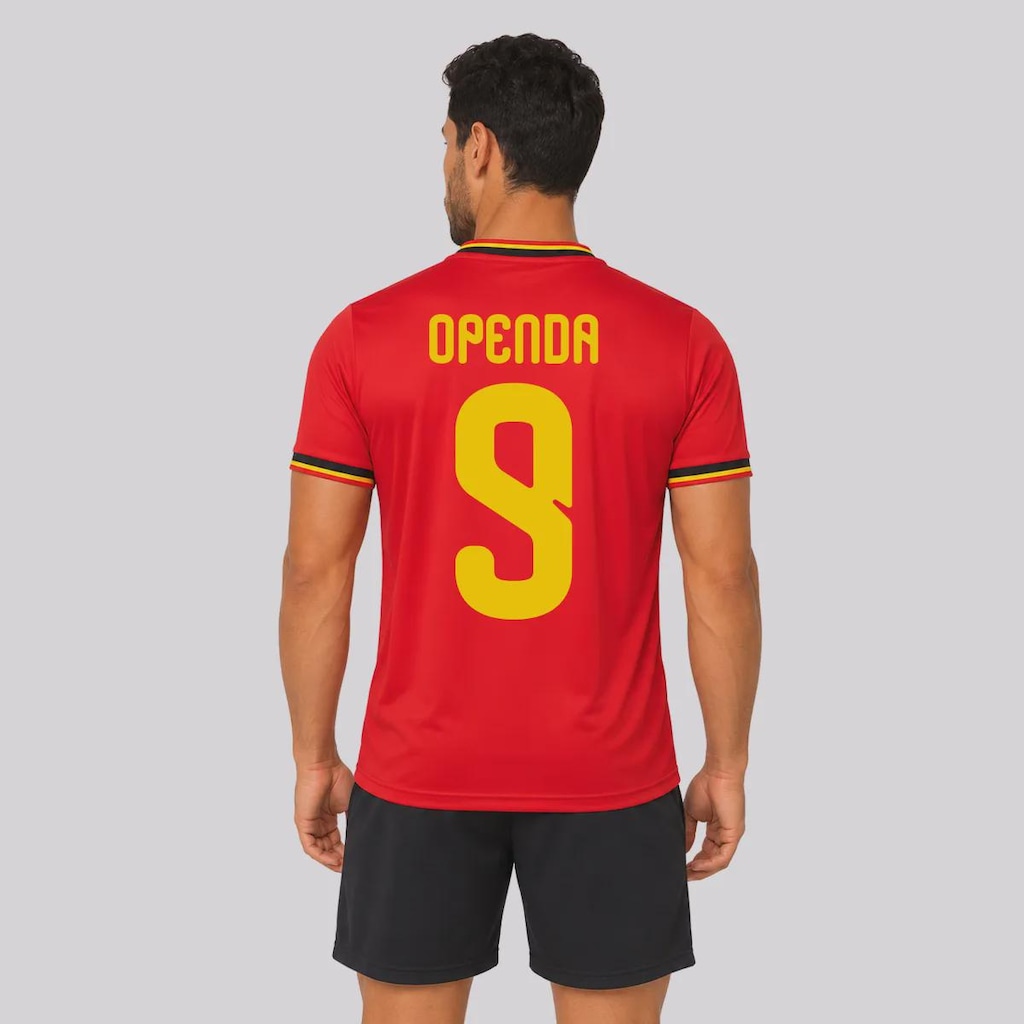 Camisa Bélgica Technique 9 Openda Masculina