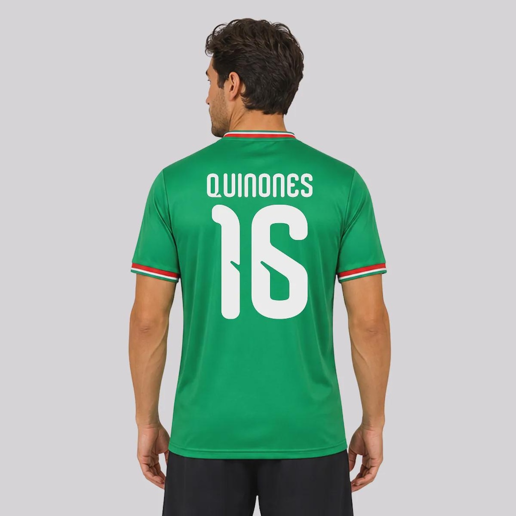 Camisa México El Tri 16 Quinones Masculina