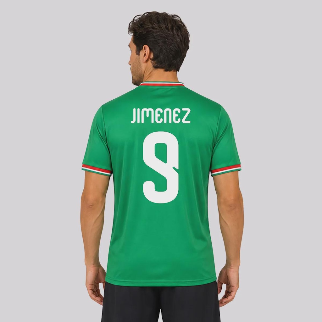 Camisa México El Tri 9 Jimenez Masculina