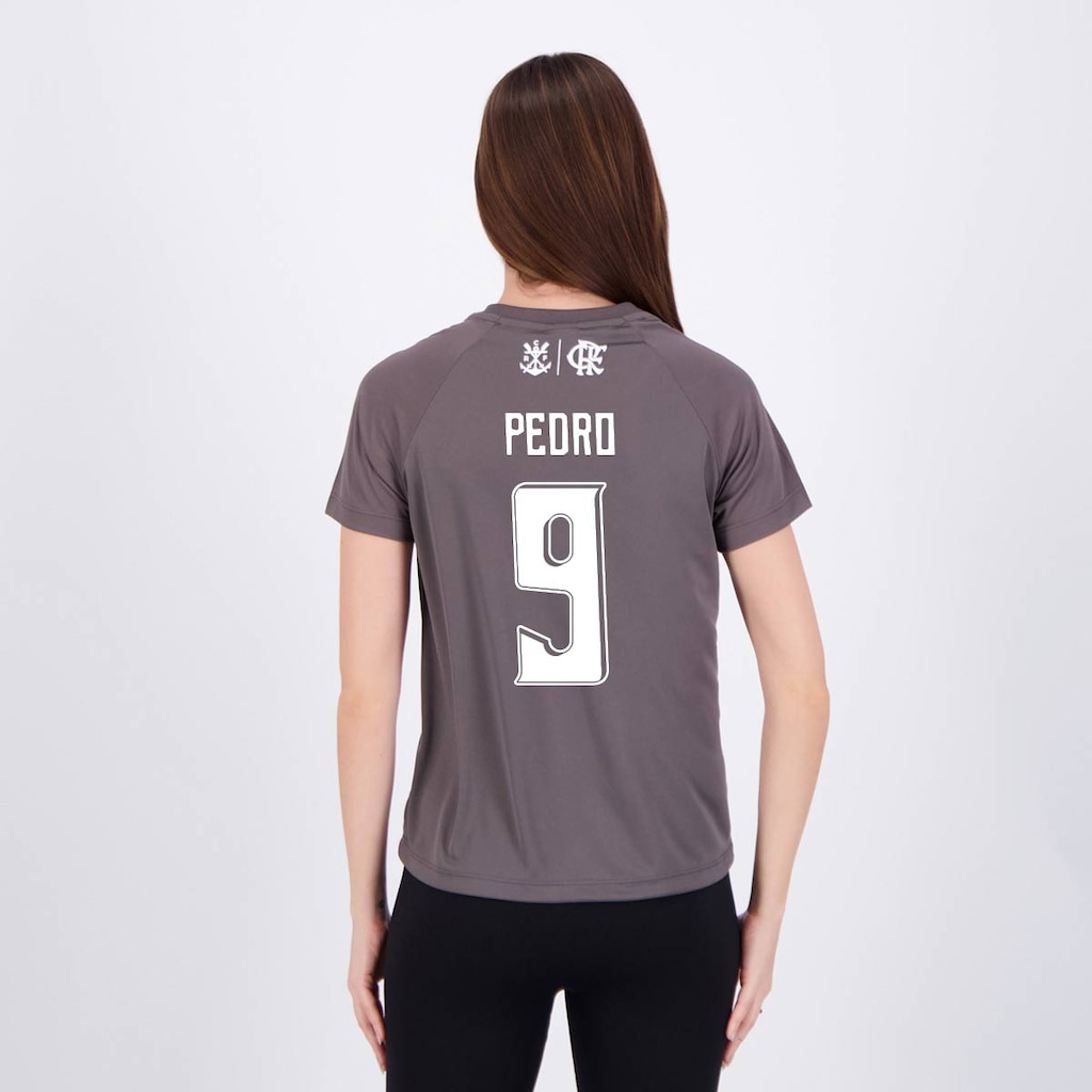 Camisa Flamengo Harmonia 9 Pedro Feminina