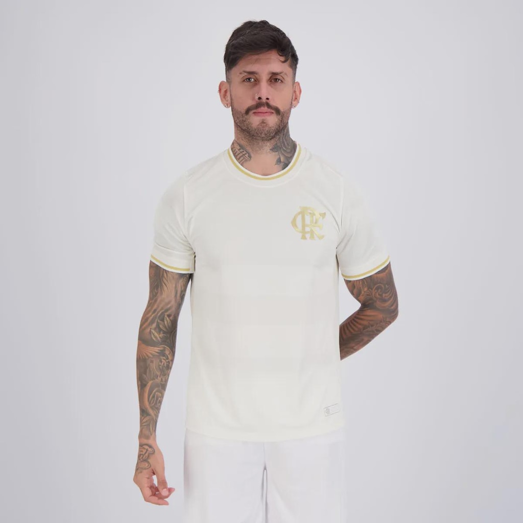 Camisa Flamengo Dry Jacquard Masculina