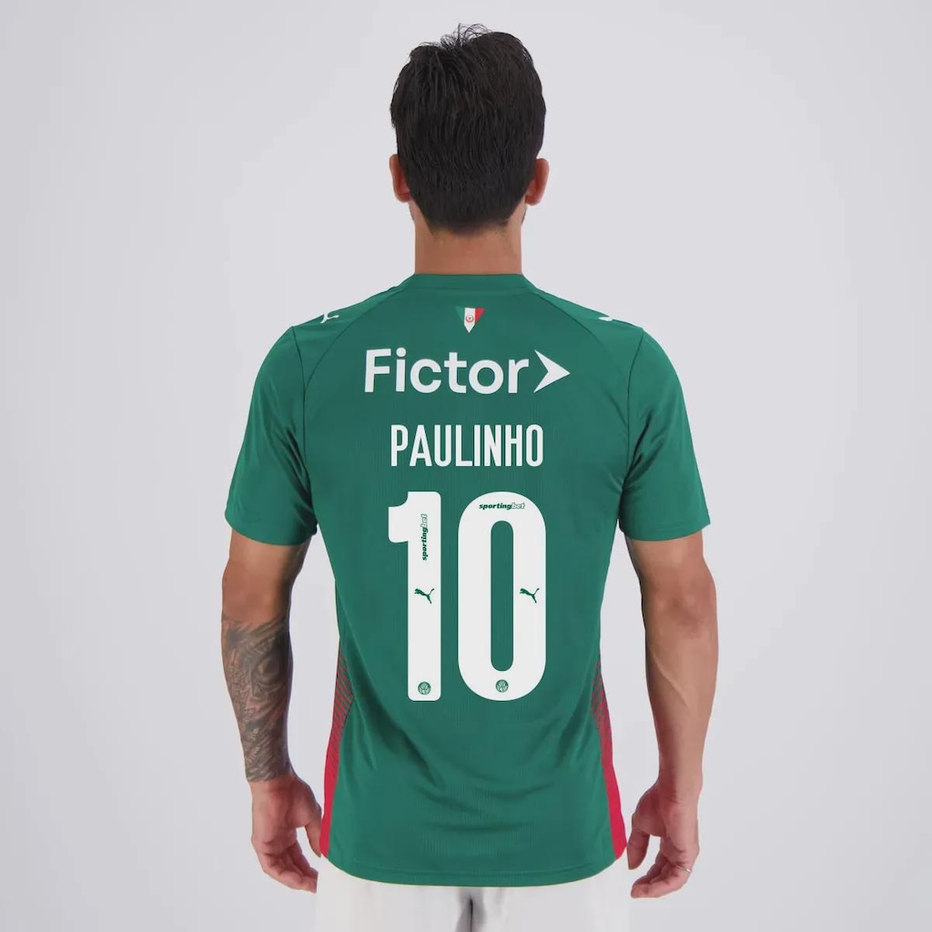Camisa do Palmeiras I 26/27 10 Paulinho Puma Masculina