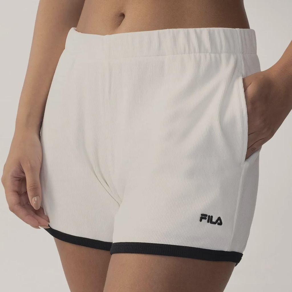 Short Fila Rib Feminino