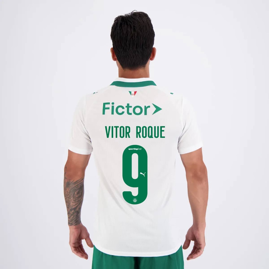 Camisa do Palmeiras II 26/27 9 Vitor Roque Puma Masculina