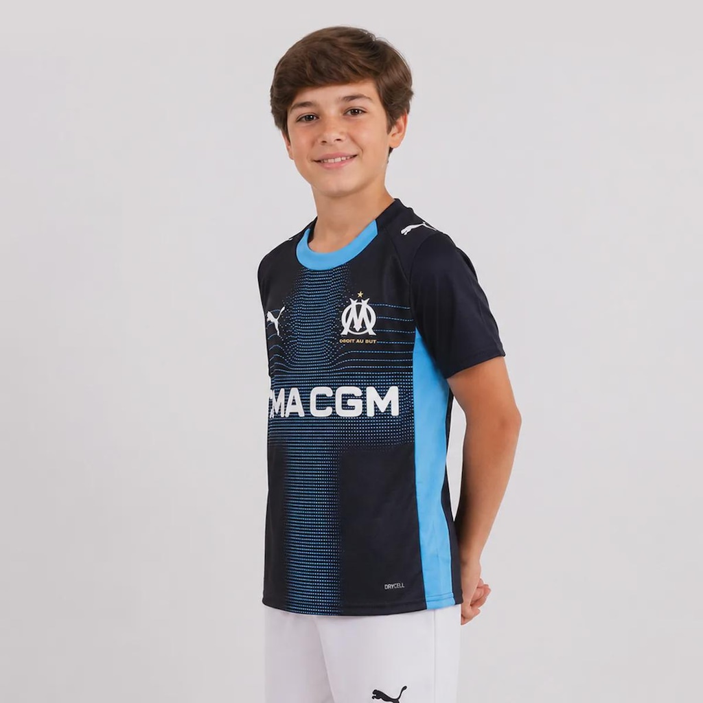 Imagem 3 do produto Camisa Olympique De Marseille II 26/27 Puma Infantil