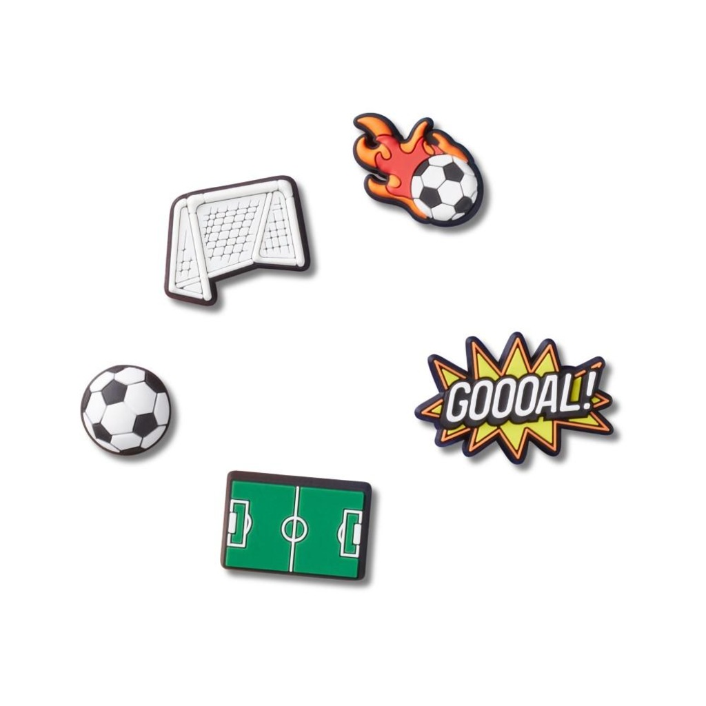 Jibbitz™ Crocs Futebol Pack com 5 Peças