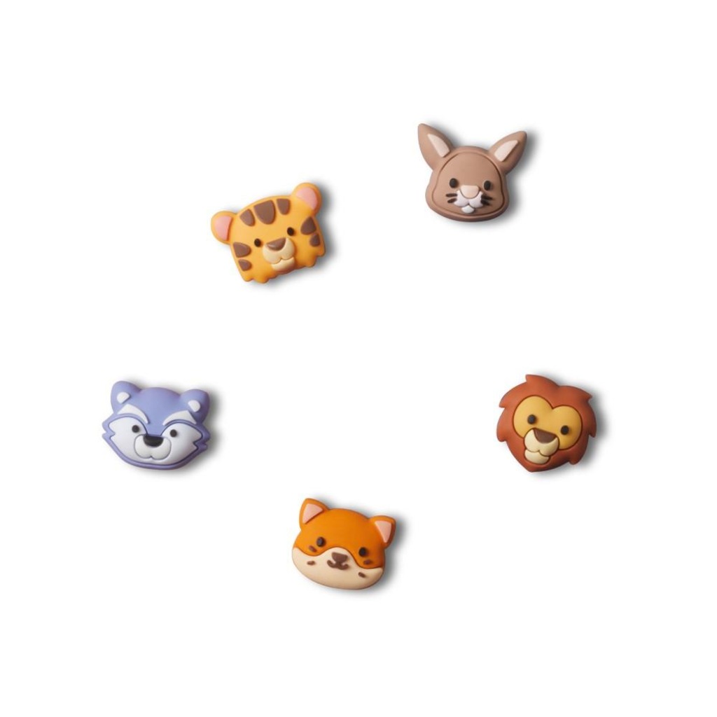 Kit Jibbitz™ Crocs Animais Adolescentes Pack com 5 Peças