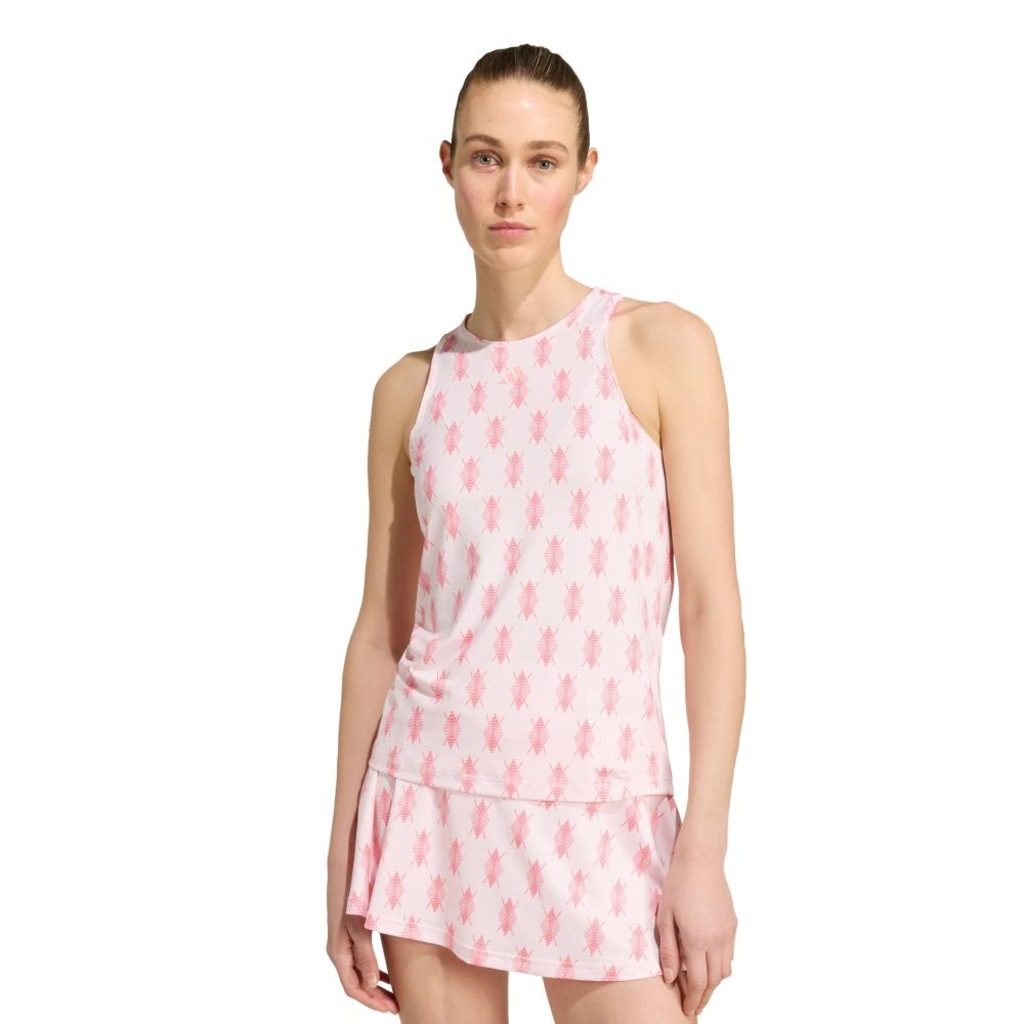 Camiseta Regata adidas Estampada Club Tennis Climacool Feminina