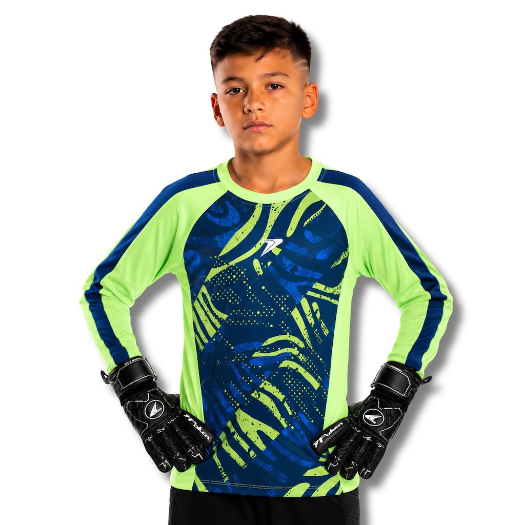 Camisa Goleiro Poker Defender Junior