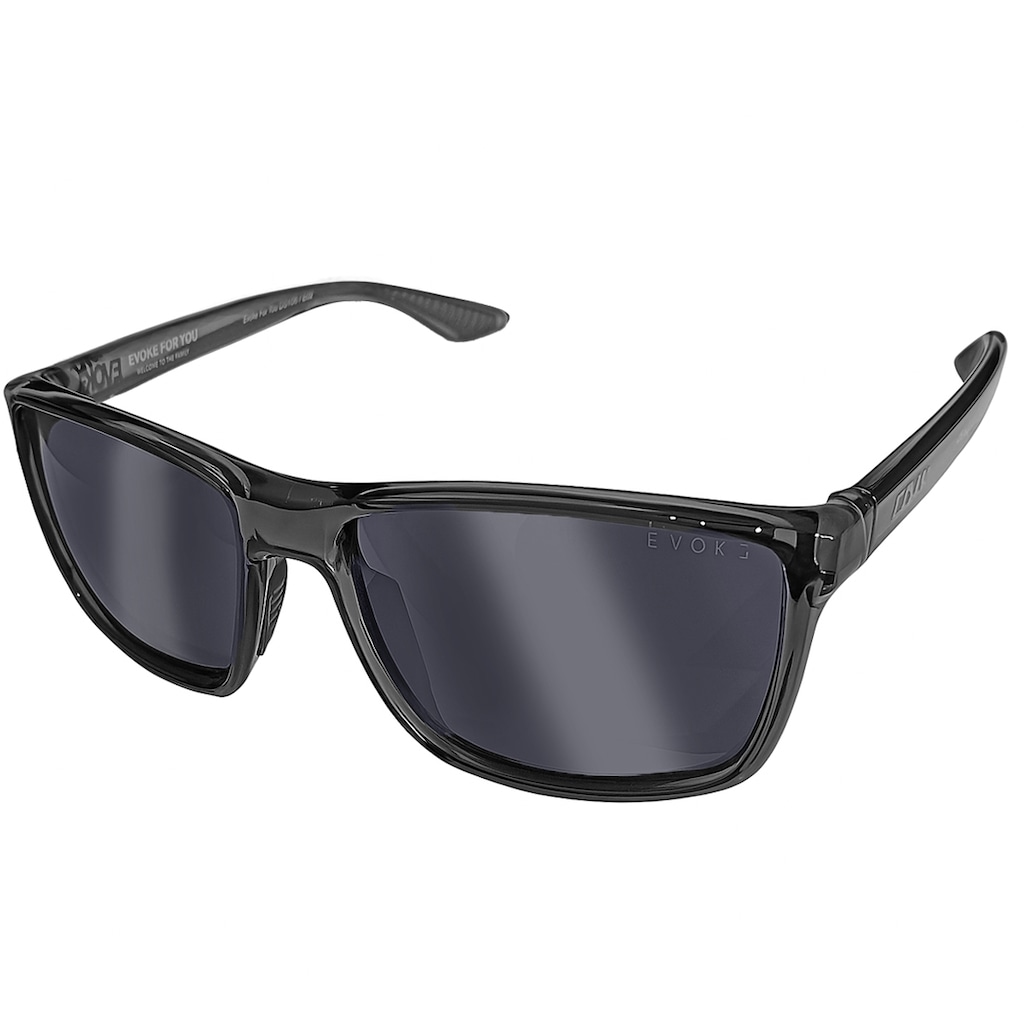 Óculos Unissex Evoke For You DS106 E02 Black Crystal/ Lente Gray