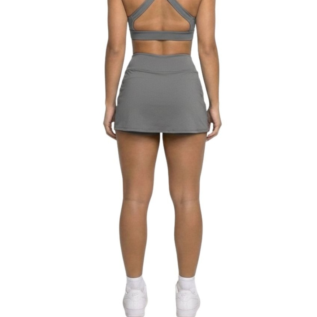 Imagem 3 do produto Short Saia Curto Tapa Bumbum Vekyo - Feminino