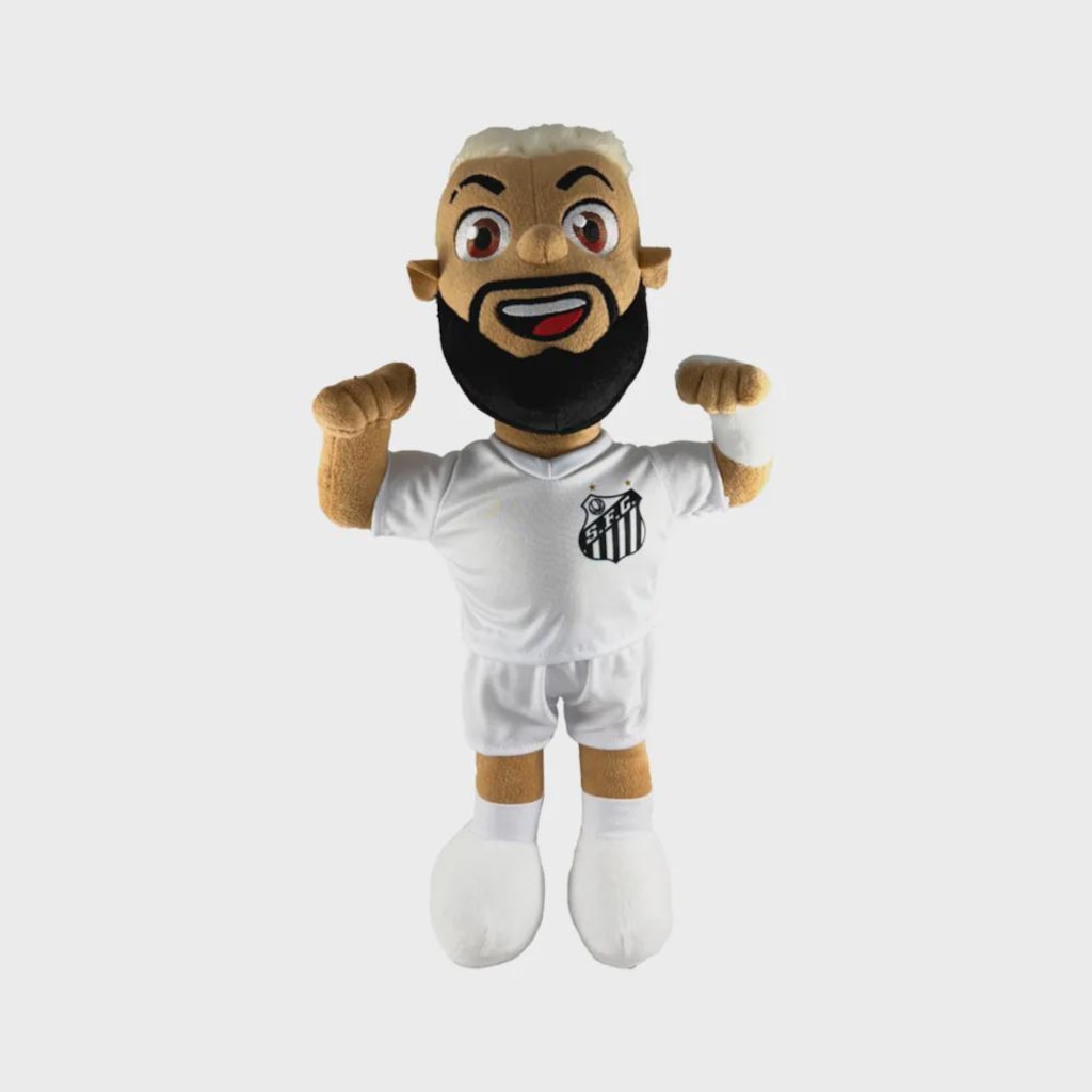 Pelúcia Ml Sports Santos Gabigol