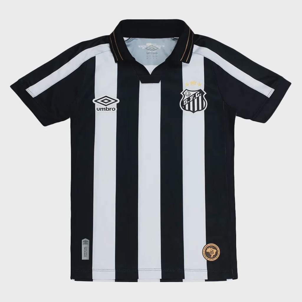 Camisa do Santos Oficial II 2026 Umbro Infantil