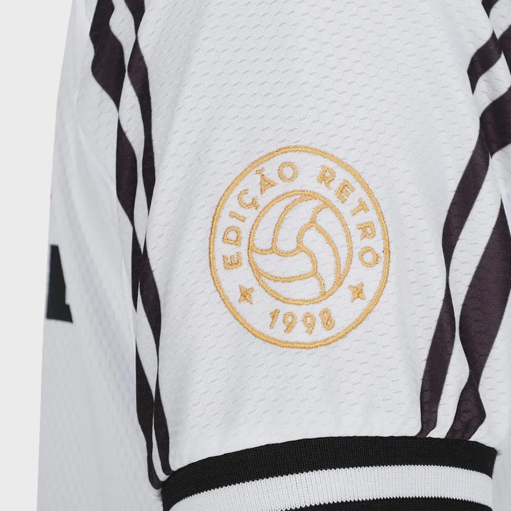 Imagem 4 do produto Camisa Polo Corinthians Retrô 1998 Coimbra Masculina