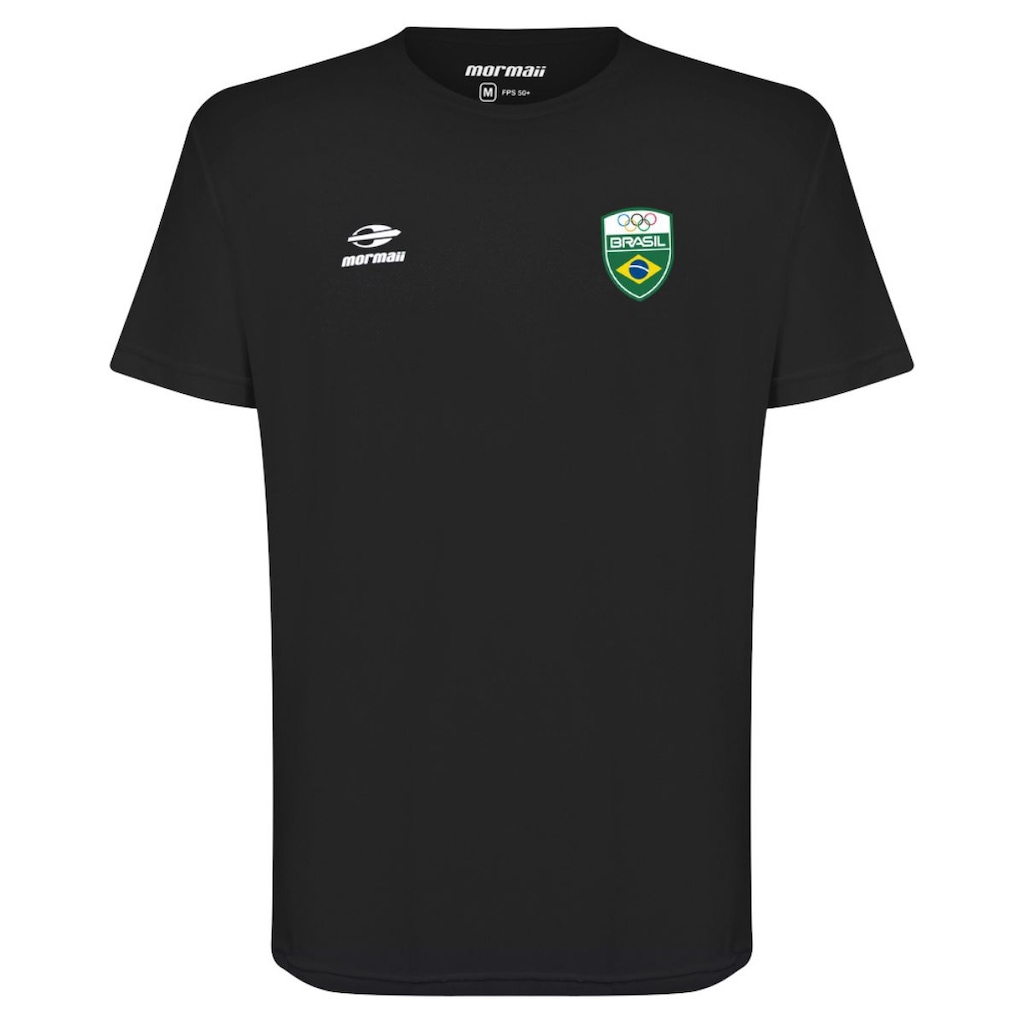 Camiseta Manga Curta Time Brasil Mormaii - Masculina