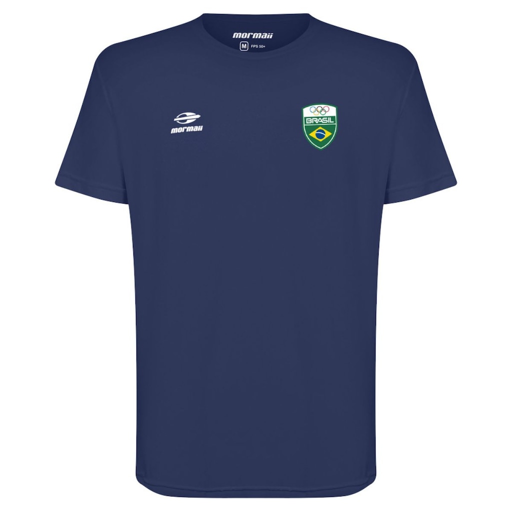 Camiseta Manga Curta Time Brasil Mormaii - Masculina