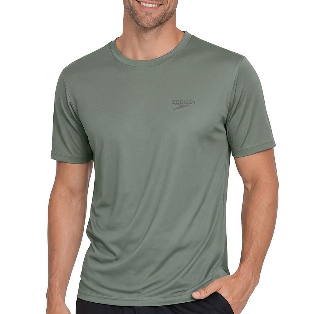 Camiseta Speedo Basic Stretch Fast - Masculina