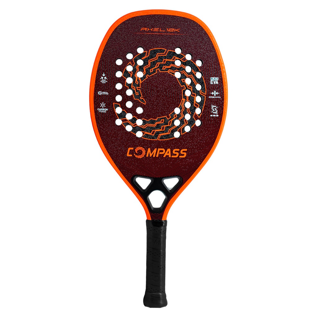 Raquete Beach Tennis Compass Axel 12k 2026 - Adulto