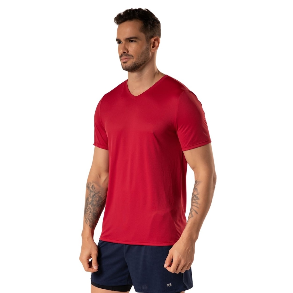 Imagem 2 do produto Camiseta T-Shirt Keep Light Gola V - Masculina