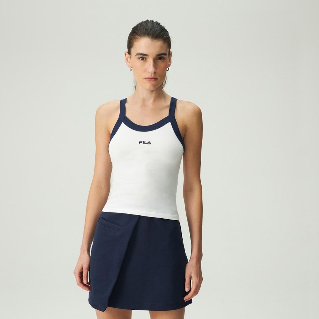 Regata Fila Ribbed Letter Feminina