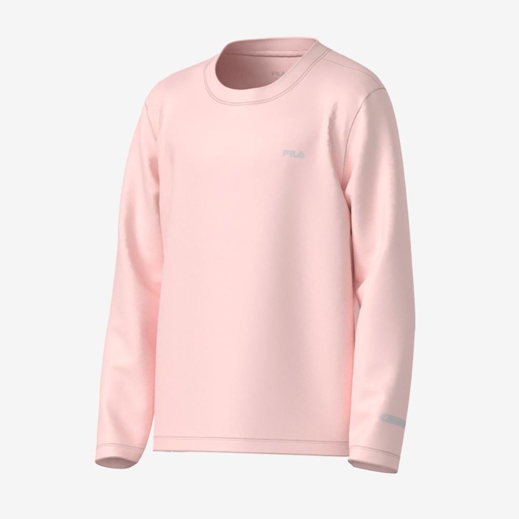 Camiseta Manga Longa Fila Basic Fps50+ Juvenil