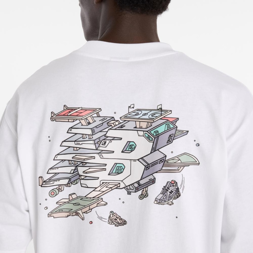 Imagem 5 do produto Camiseta New Balance Ghica International Sport Oversized Masculina