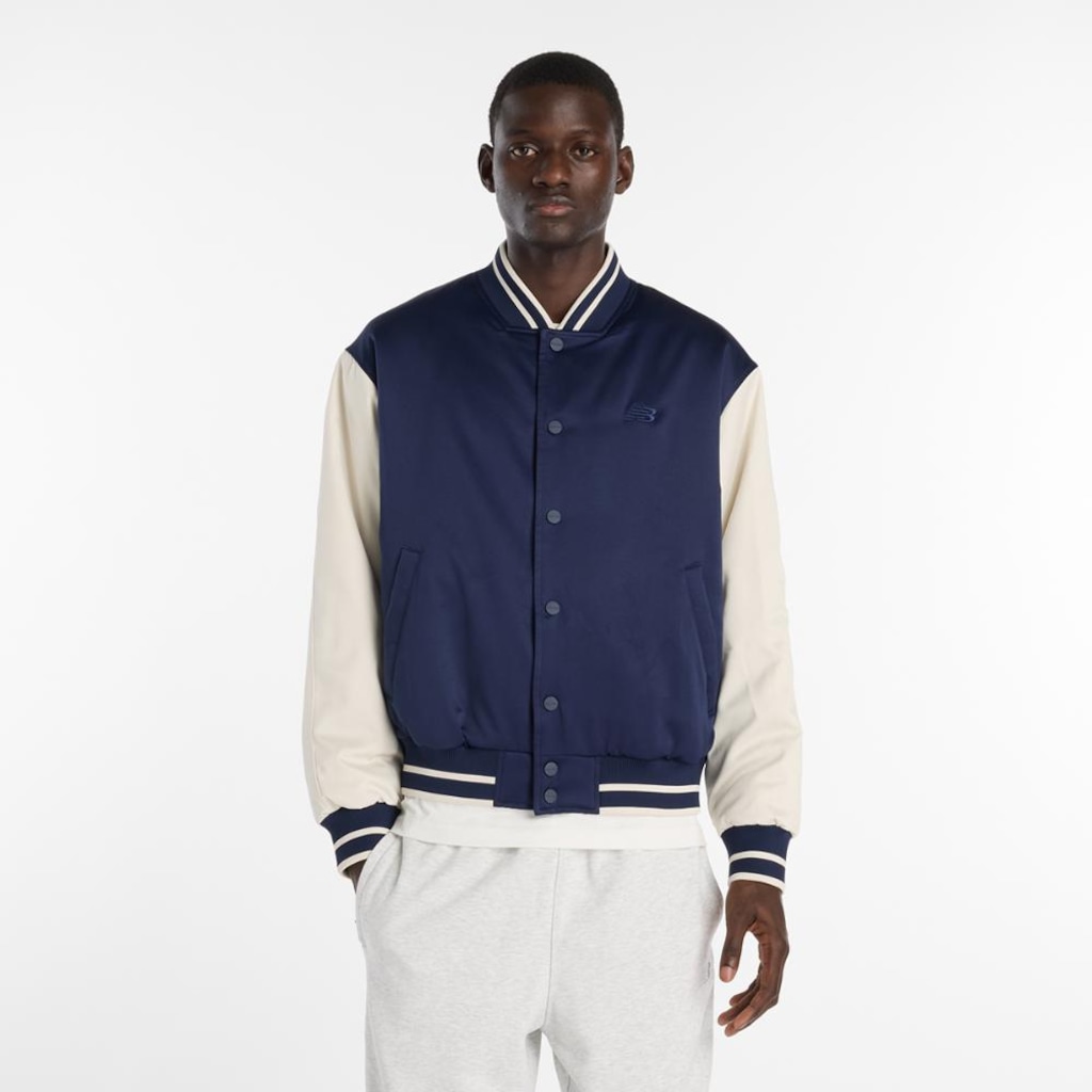 Jaqueta Athletics Varsity New Balance Masculina