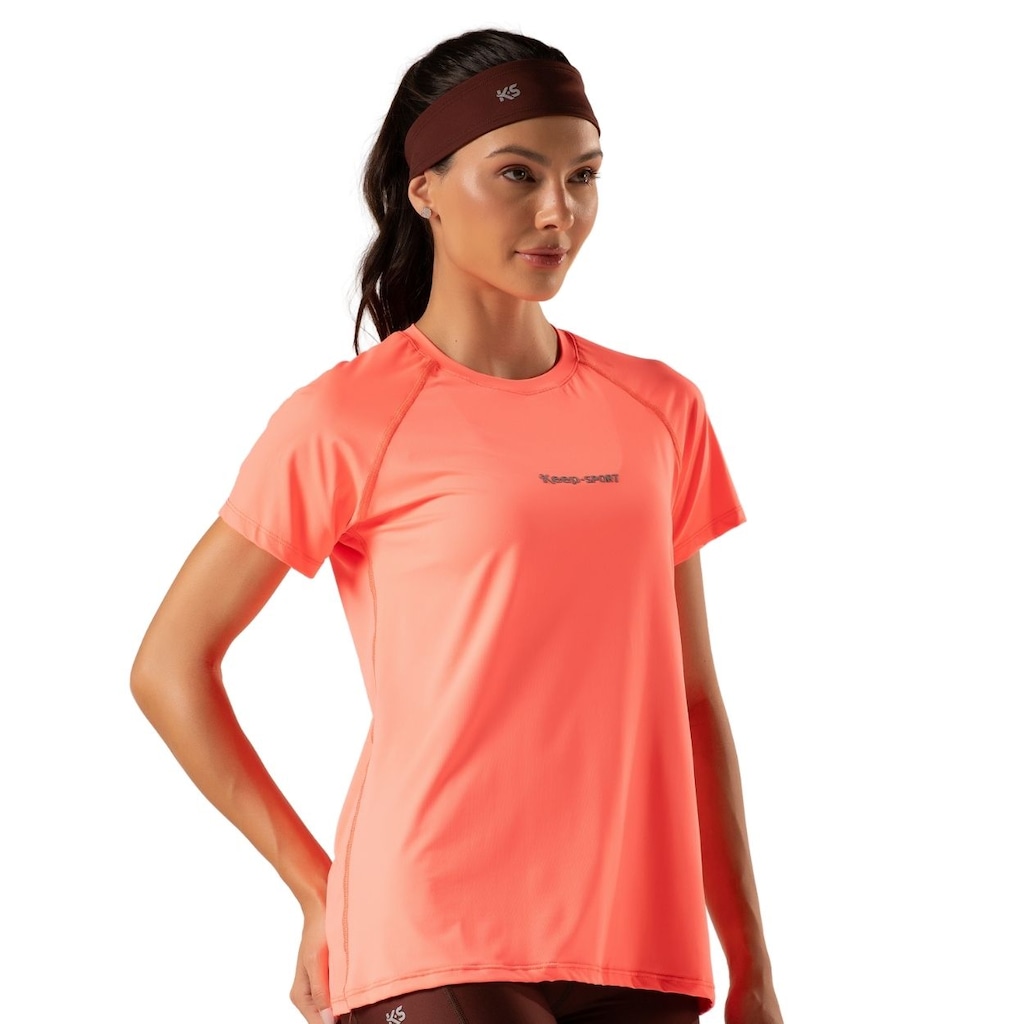 Blusa Feminina Sport Protect UV+ Manga Curta