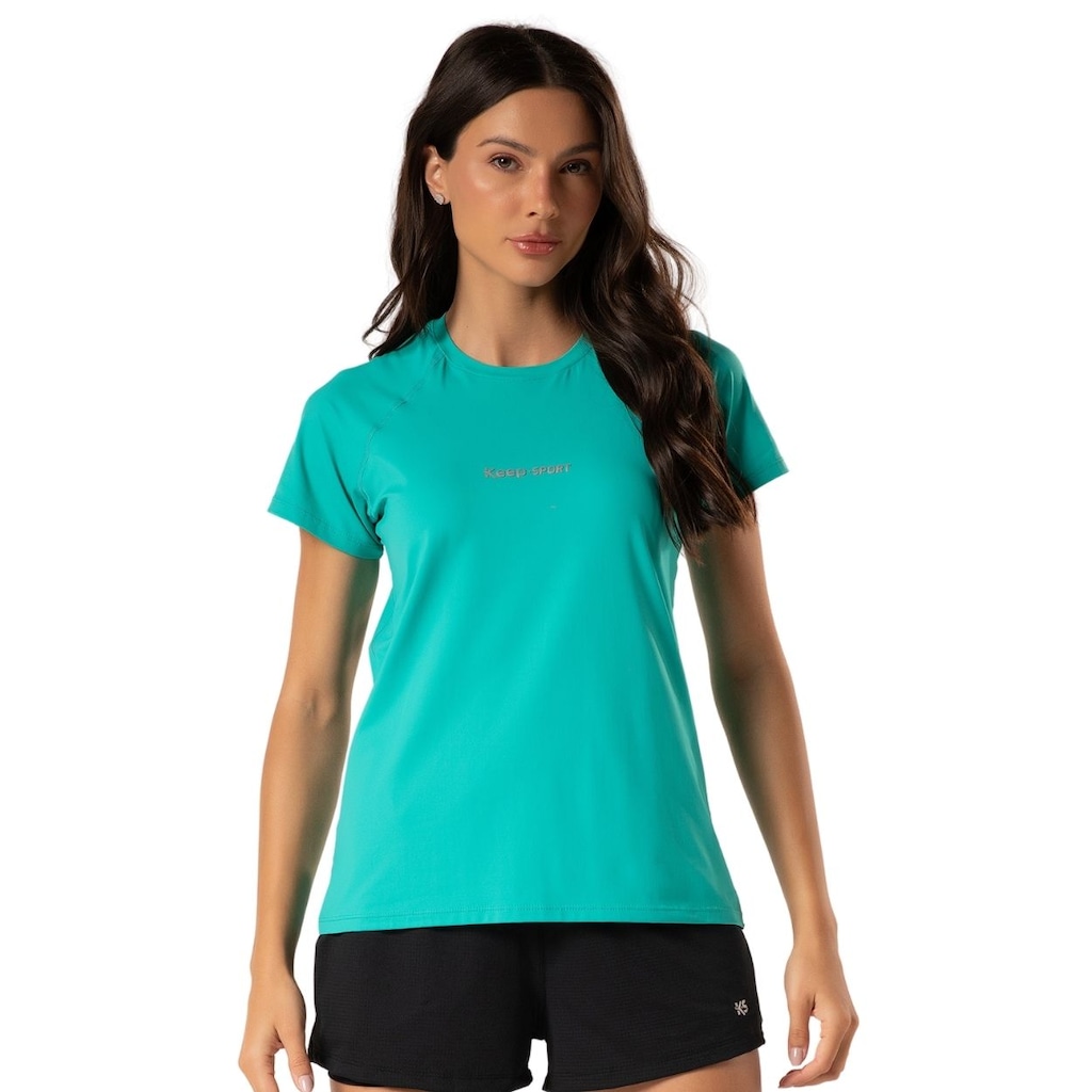 Blusa Feminina Sport Protect UV+ Manga Curta