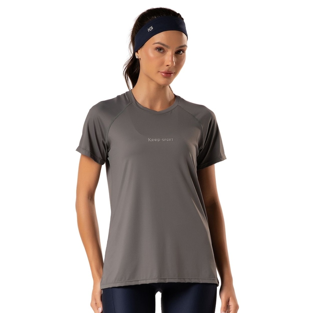Blusa Feminina Sport Protect UV+ Manga Curta