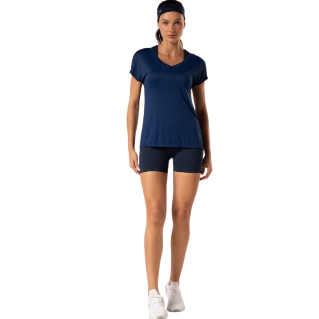 Short Feminino Liso Sem Costura