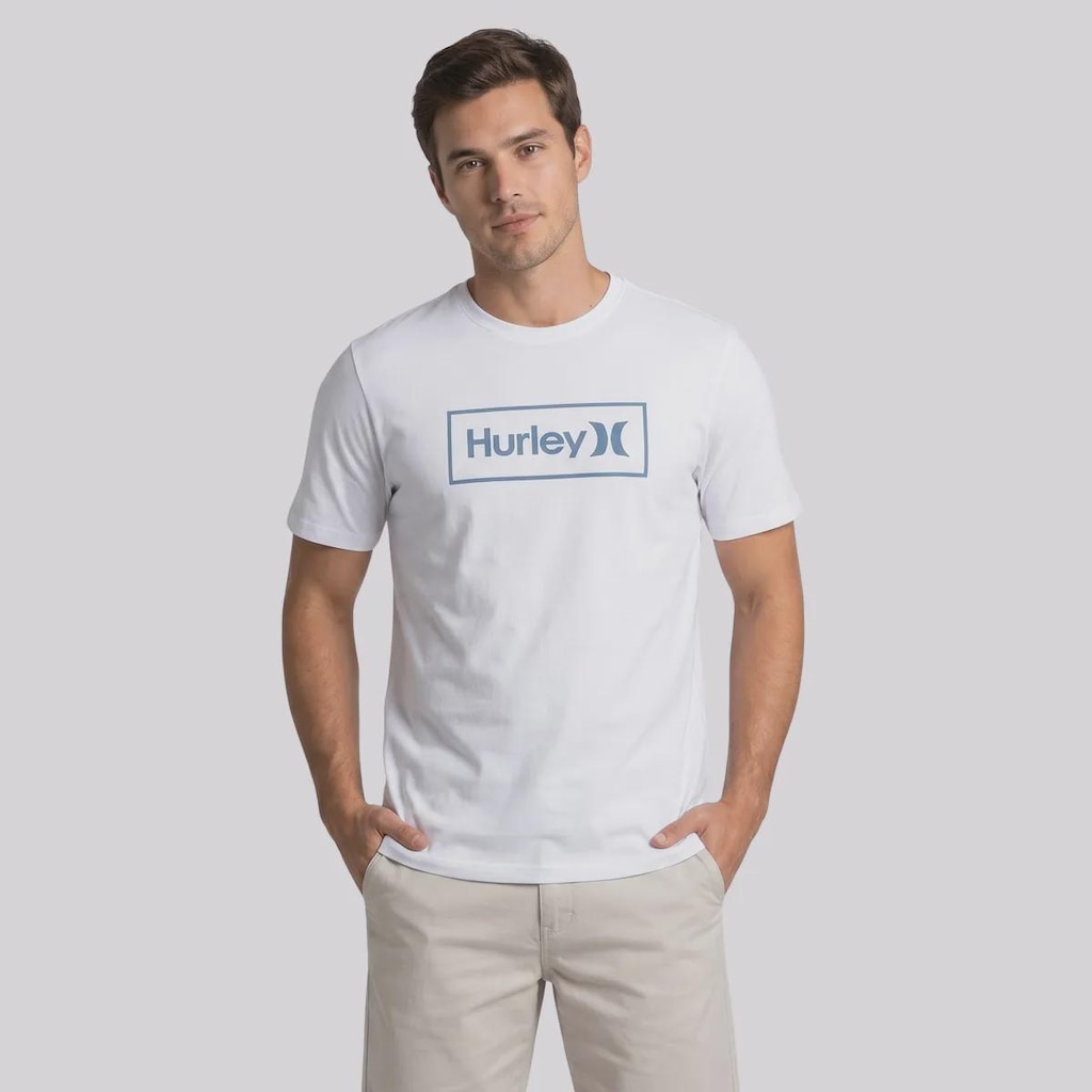 Camiseta Hurley Silk Box Relevo Masculina
