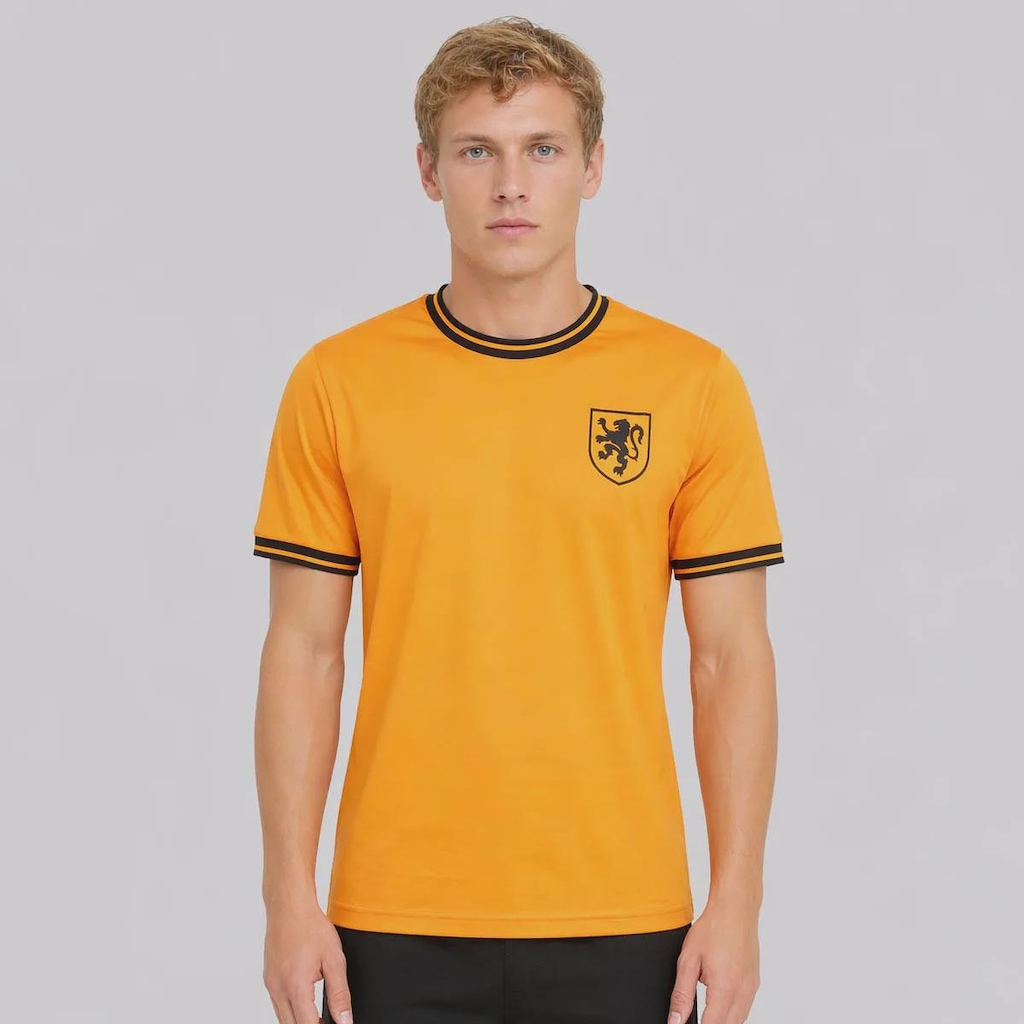 Camisa FutFanatics Holanda Laranja Mecânica Masculina