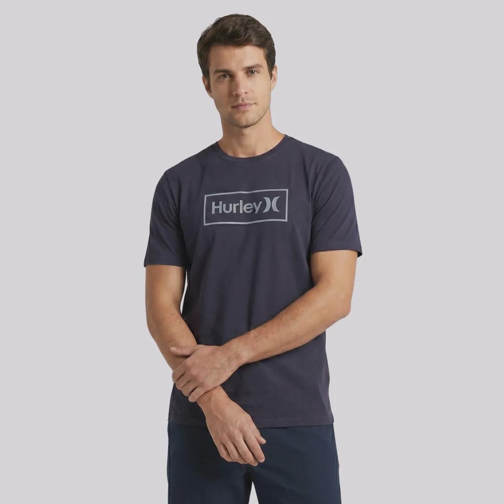 Camiseta Hurley Silk Box Relevo Masculina