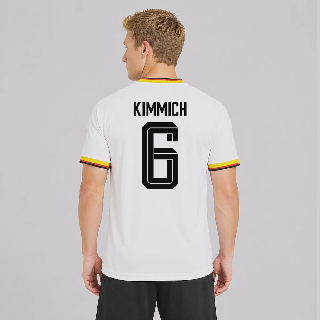 Camisa Alemanha Der Beste 6 Kimmich FutFanatics Masculina
