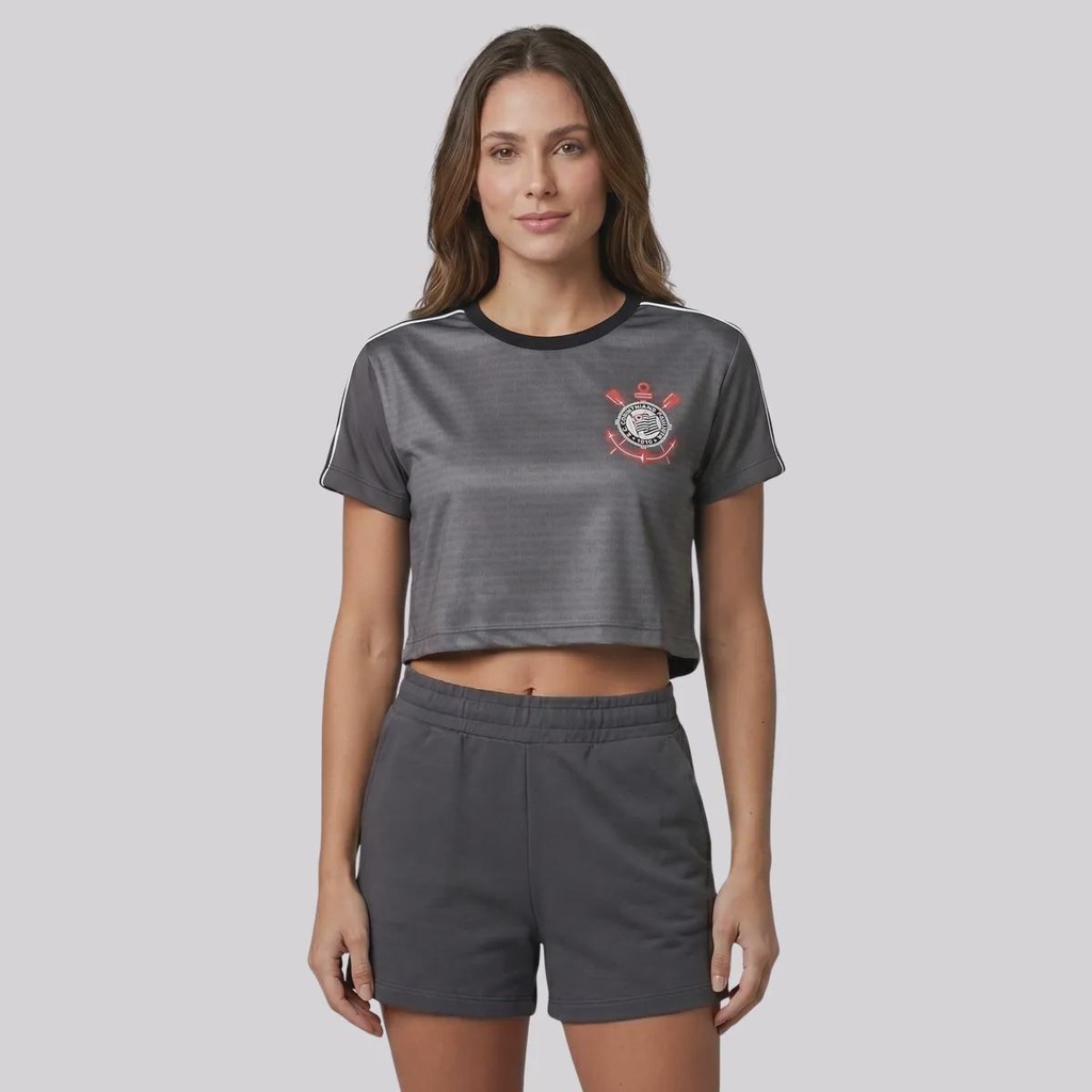 Cropped Corinthians Mito FutFanatics Feminina