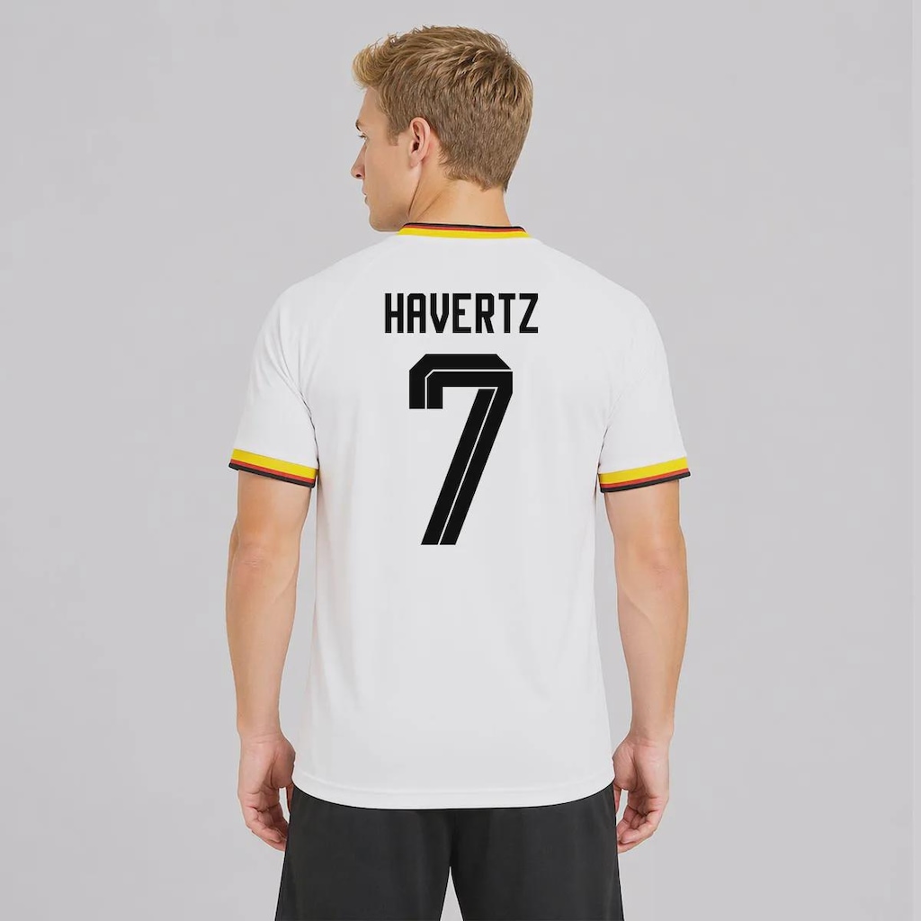 Camisa FutFanatics Alemanha Der Beste 7 Havertz Masculina