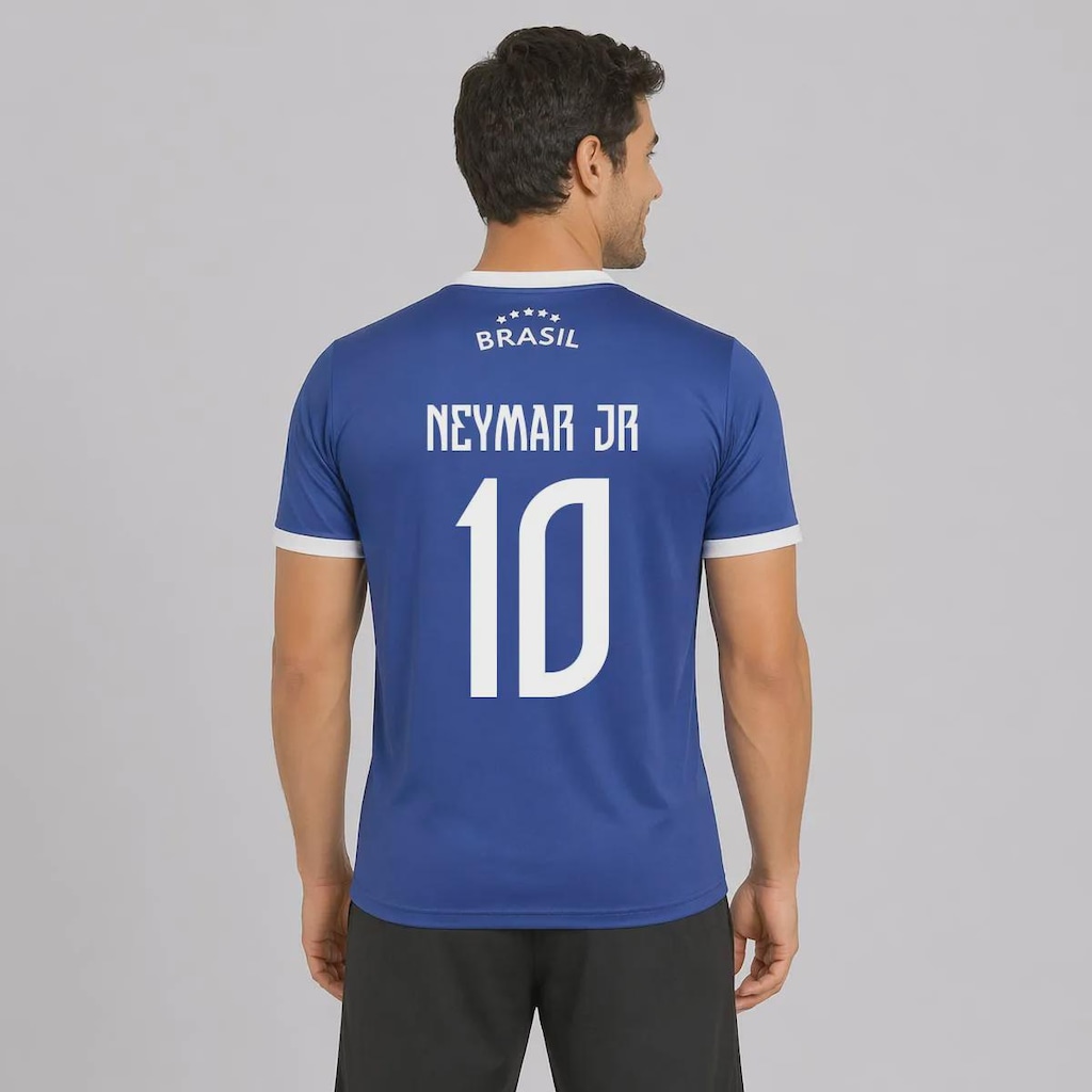Camisa Brasil Canarinho 10 Neymar Jr FutFanatics Masculina