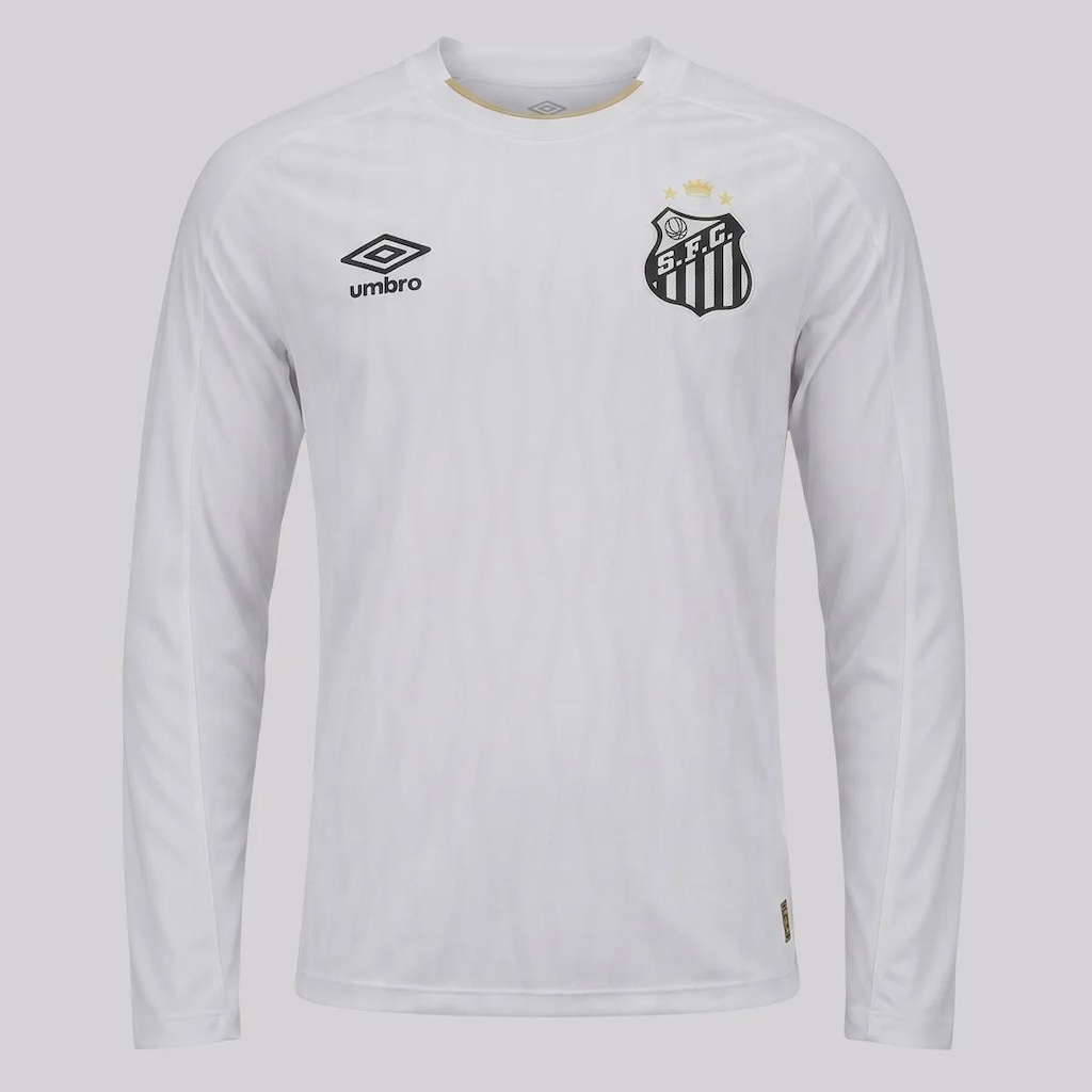 Imagem 4 do produto Camisa do Santos I 2026 Umbro Manga Longa Masculina