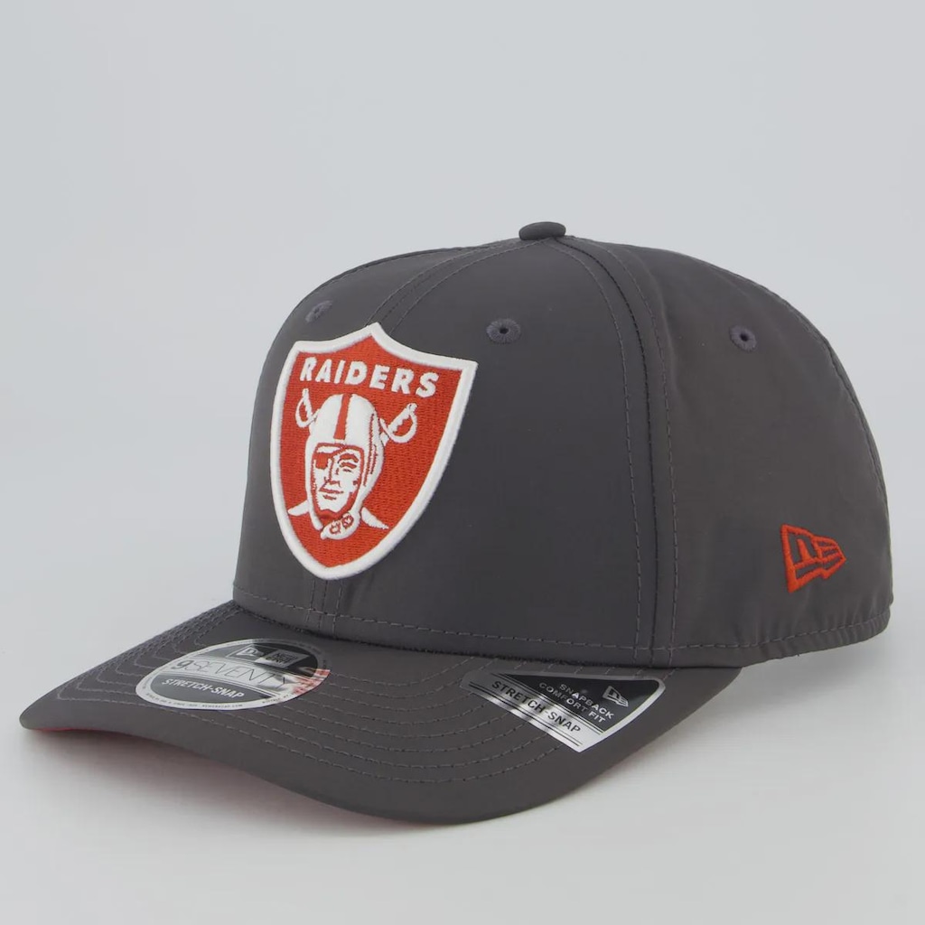 Boné Aba Curva New Era NFL Las Vegas Raiders Prolight Red 970SS
