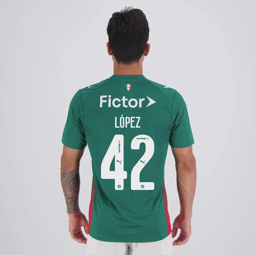 Camisa do Palmeiras I 2026 42 López Puma