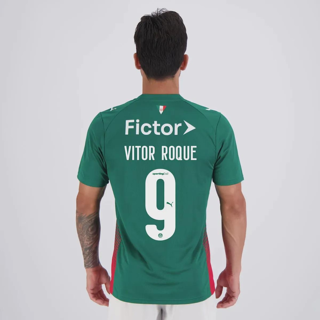 Camisa do Palmeiras I 2026 9 Vitor Roque Puma Masculina
