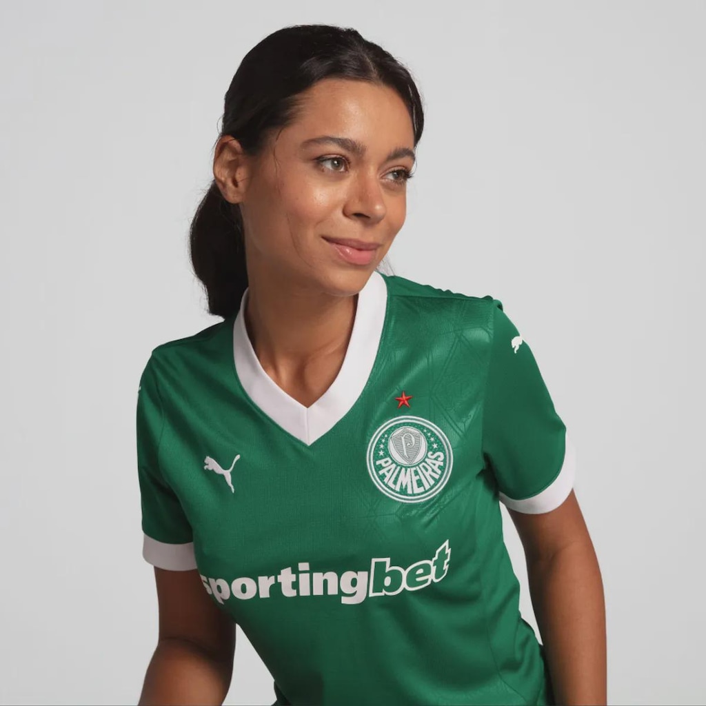 Imagem 2 do produto Camisa do Palmeiras I 2025 Puma Feminina
