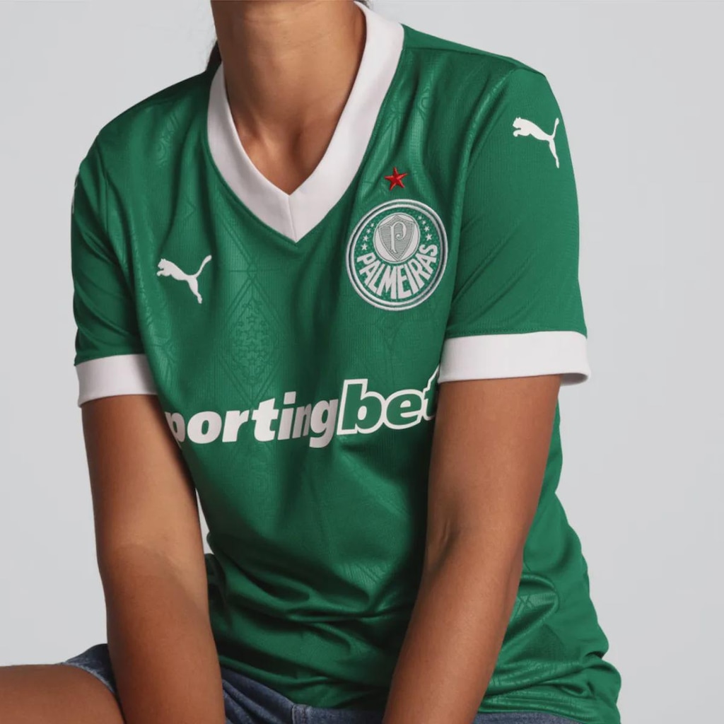 Imagem 3 do produto Camisa do Palmeiras I 2025 Puma Feminina